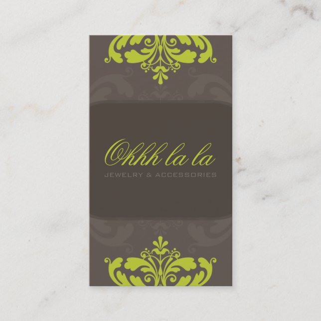 COUTURE CARTE DE VISITE :: couture fleurit 4AP (Devant)