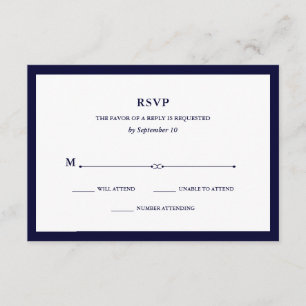 Couture de la Marine Elégant RSVP