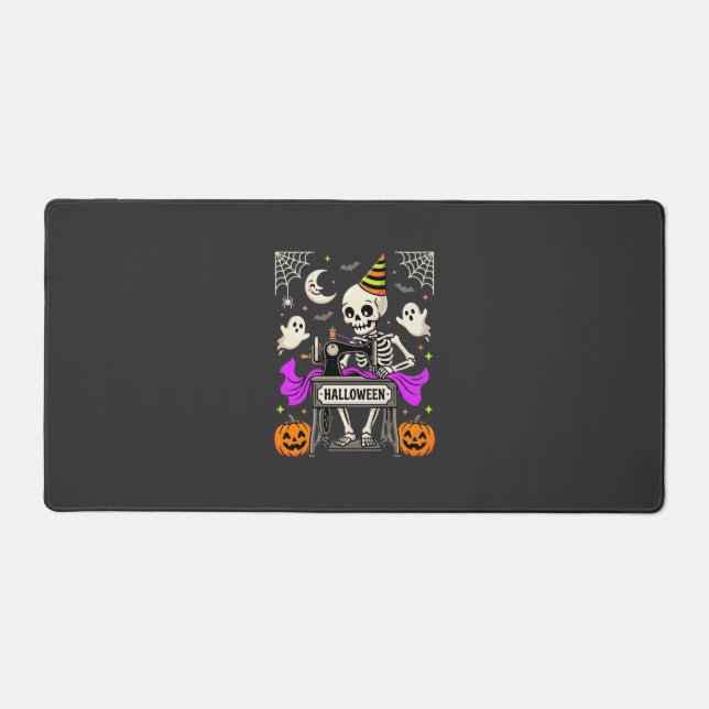 Couture de squelette d'Halloween Citrouille fantôm (Recto)