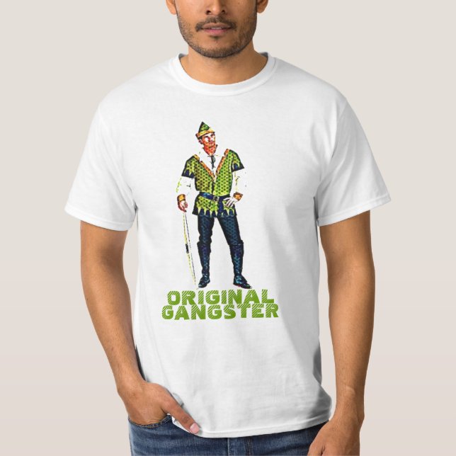 Couture d'InterKnit - T-shirt original de bandit (Devant)