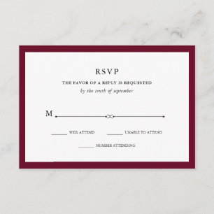 Couture élégante   Marsala RSVP