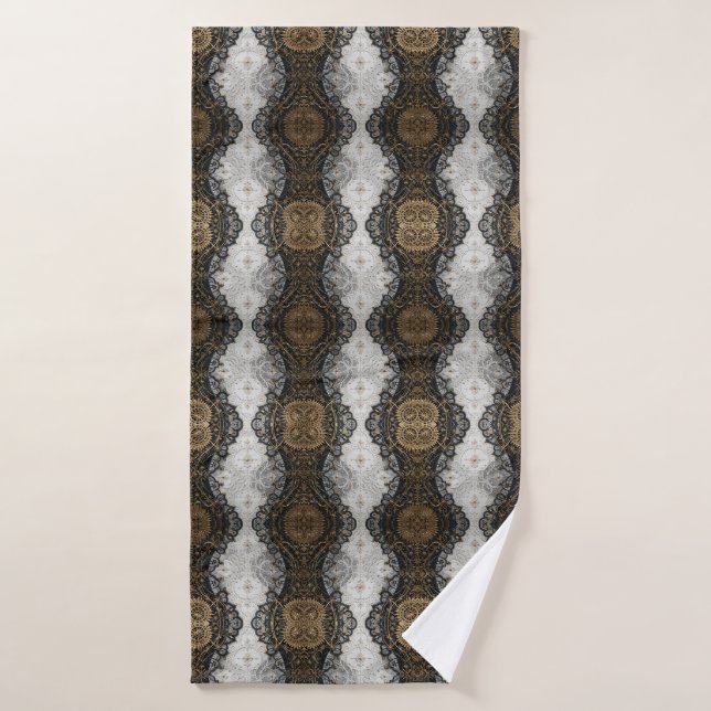 Couture en blanc élégante (Serviette de bain)
