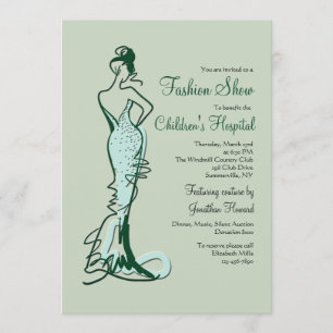 Couture Fashion Show Invitation