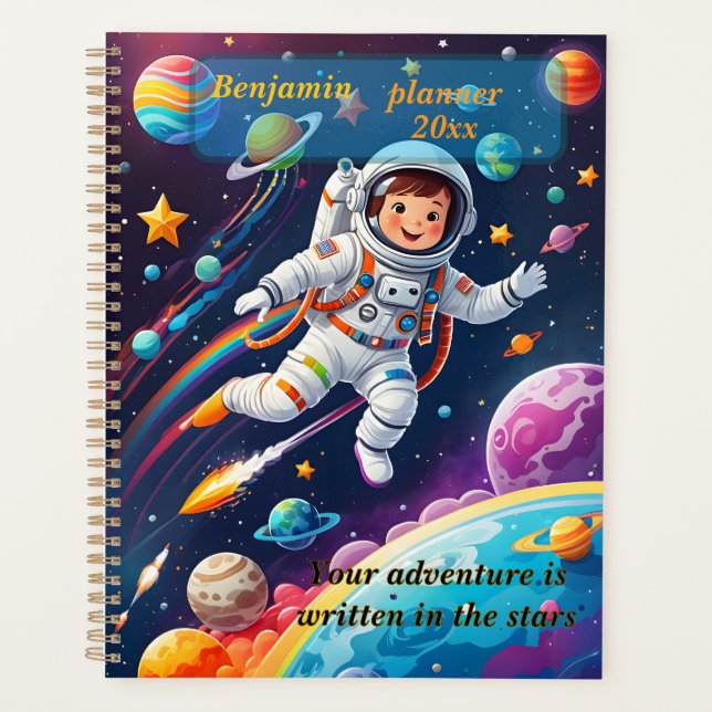 Couvercle de planificateur d'espace pour enfants p (Devant)