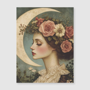 Couvercle floral et lune de croissant 3