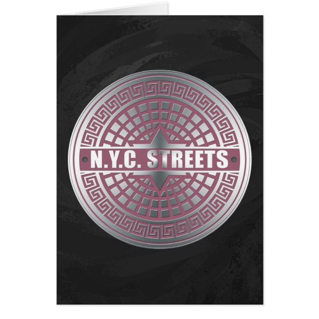 Couvercles de regards NYC (Devant)