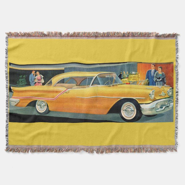 Couverture 1950 golden Rocket 88 Oldsmobile print (Devant)