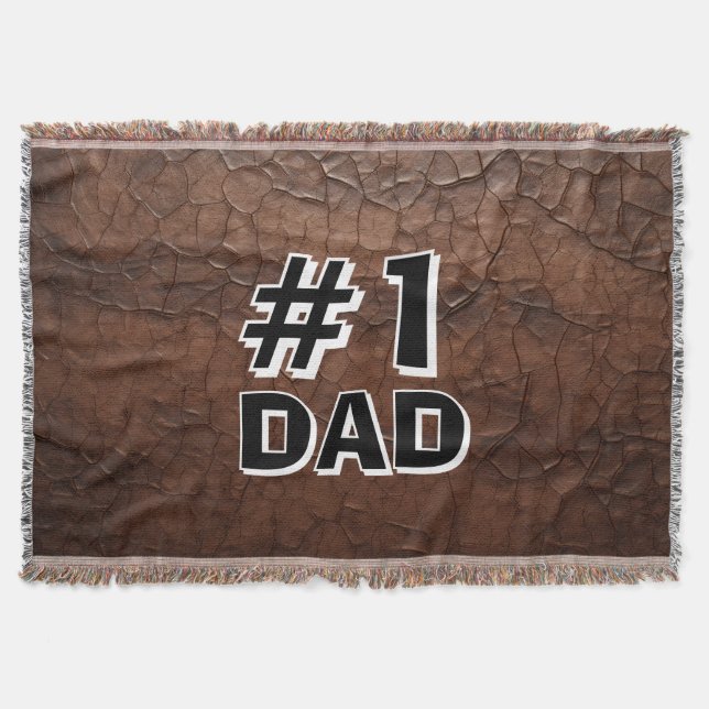 Couverture #1 Papa aspect cuir (Devant)