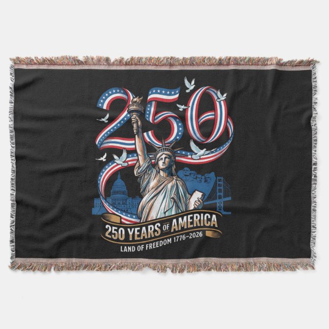 Couverture 250 Ans Anniversaire Amérique 1776 2026 (Devant)