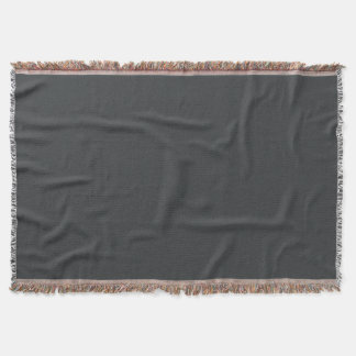 Couverture à lancer de couleur Onyx