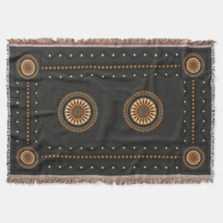 Couverture à lancer de style étrusque