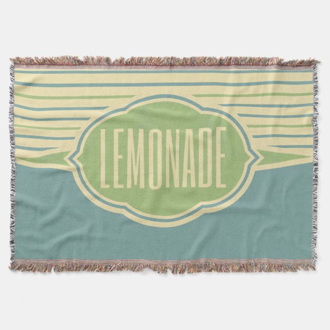 Couverture à lancer "Lemonade" (Devant)