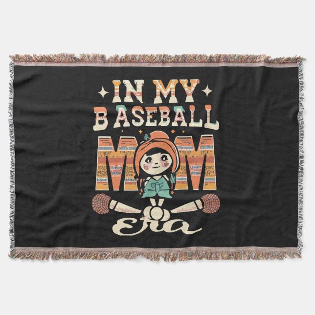 Couverture À l'ère de ma mère de baseball (Devant)