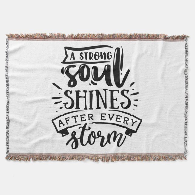 Couverture A strong soul shines (Devant)