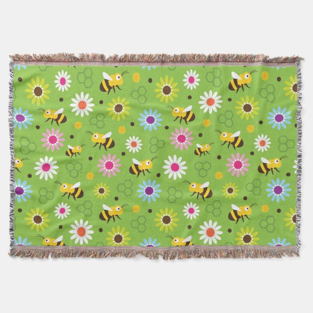 Couverture Abeille & Fleurs (Devant)