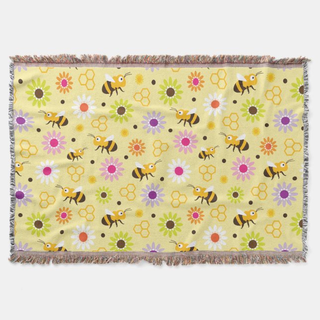 Couverture Abeille & Fleurs (Devant)