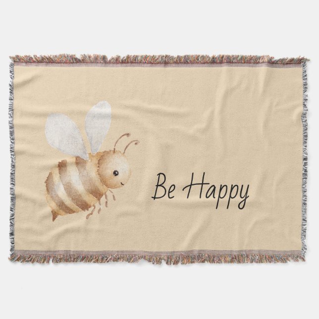 Couverture Abeille Heureuse (Devant)
