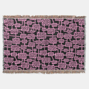Couverture Abstrait 041113 - Rose sur noir