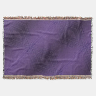 Couverture Acceptation Motif Boho violet écectique