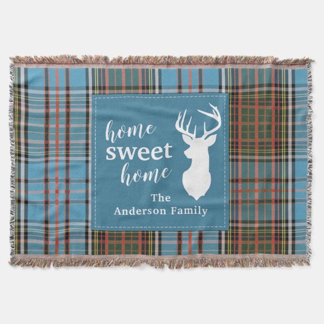 Couverture Accueil Sweet Accueil Tartan Anderson Plaid Person (Devant)
