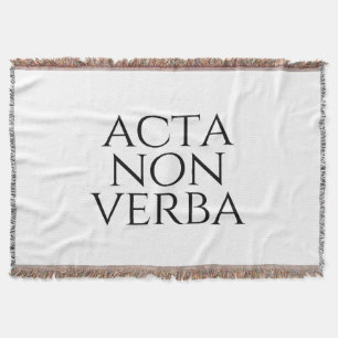 Couverture Acta Non Verba