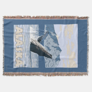 Couverture Affiche de Vintage voyage de baleine