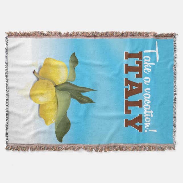 Couverture Affiche de voyage vintage Italie (Devant)