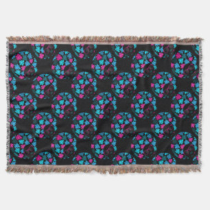 Couverture Afro Diva Turquoise & Rose Chaud