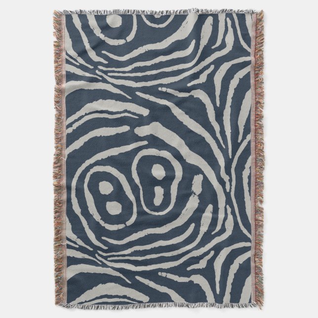 Couverture Ailes de Echo Enk Blue Driftwood Gris (devant Vertical)