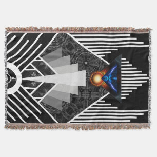 Couverture Ailes De La Lumière Déco Flare Lance Blanket