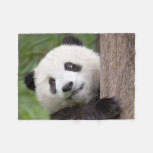 Couverture aimable d'ouatine d'ours panda