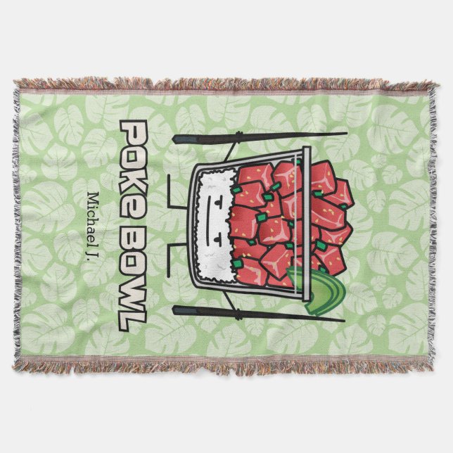 Couverture Aku de baguettes de salade de poisson cru d'Hawaï (Devant)