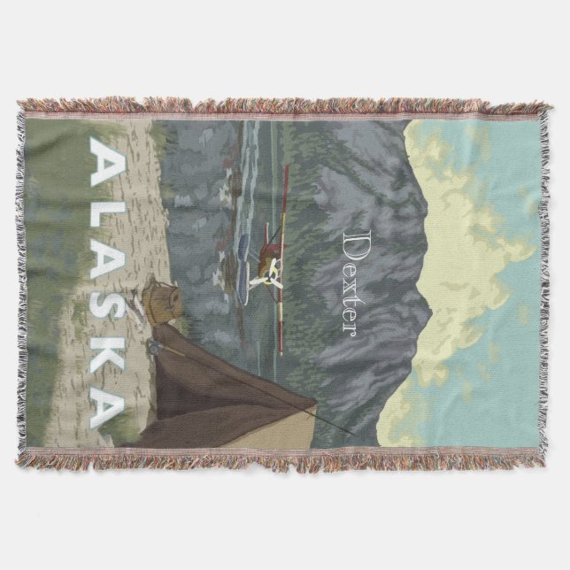 Couverture Alaska Fans Bush Plan Cottage Chasse Lodge (Devant)