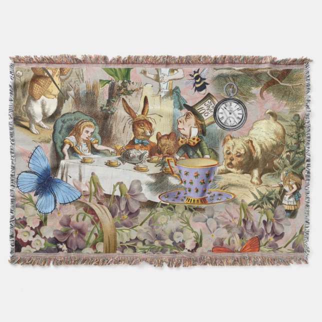 Couverture Alice au pays des merveilles Tea Party Art (Devant)
