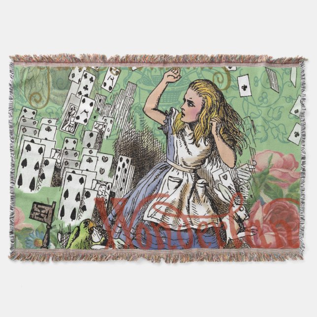 Couverture alice cartes d'aventure merveilleux chapeau lapin  (Devant)