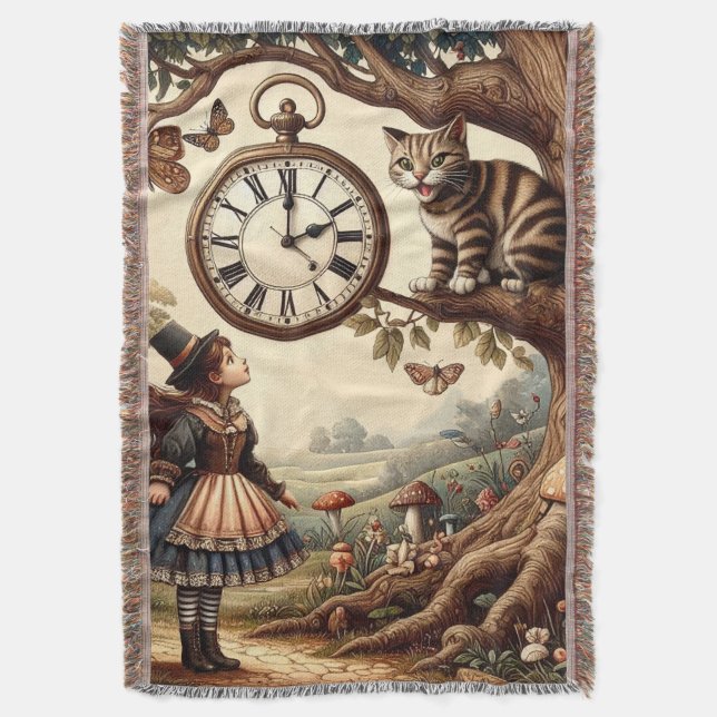 Couverture Alice & Cheshire Cat: Whimsical Wonderland Fantasy (devant Vertical)