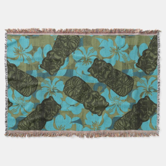 Couverture Ali'i Refuge Hawaiian Hibiscus Tiki (Devant)