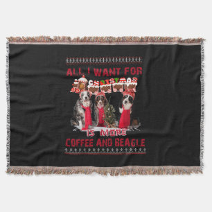 Couverture All I Want Beagle And Coffee