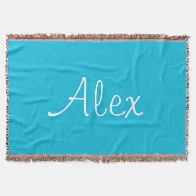 Couverture Allant Aqua (Devant)