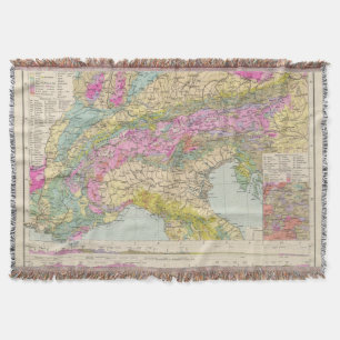 Couverture Alpenlander - carte d'atlas des Alpes
