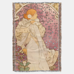 Couverture Alphonse Mucha La Dame Aux Camelias : Art Nouveau 
