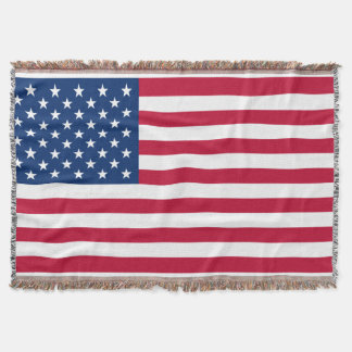 Couverture American Flag jette une couverture.