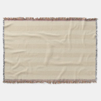 Couverture Americana 13 Bandes Ton sur Ton Crème