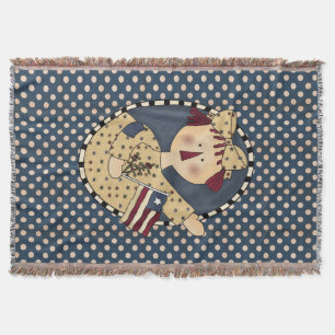 Couverture Americana Annie Throw Blanket