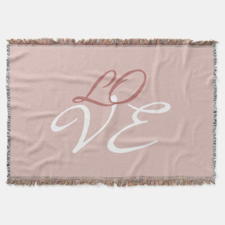 Couverture Amour Rose Couleur Or Calligraphie Script
