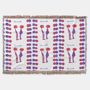 Couverture Amusant Abstrait Confortable Artistique