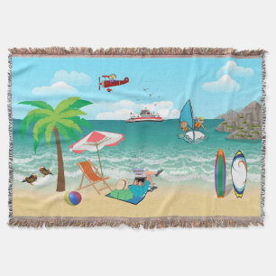 Couverture Amusement au bord de la plage