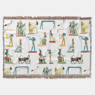 Couverture Ancienne Egypte Vintage Motif égyptien