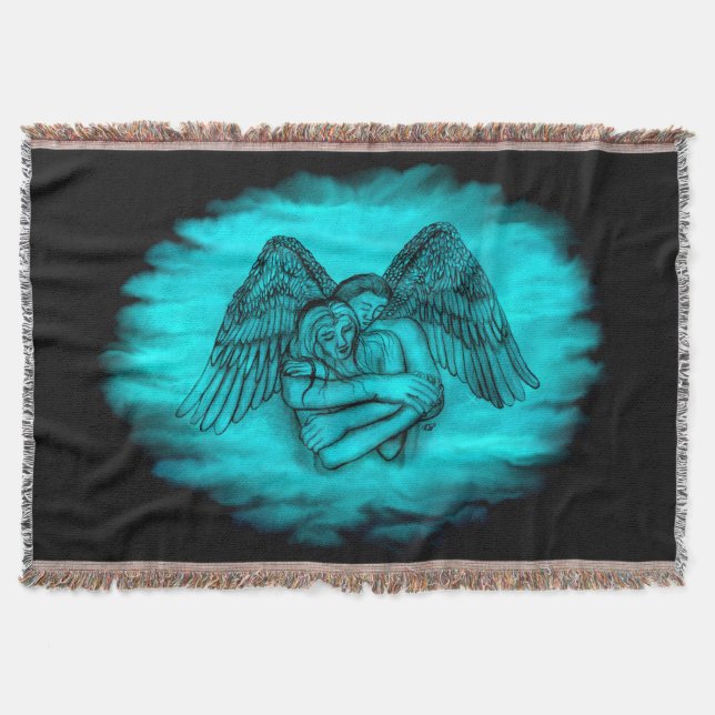Couverture Angel Eros en amour, design noir et vert (Devant)