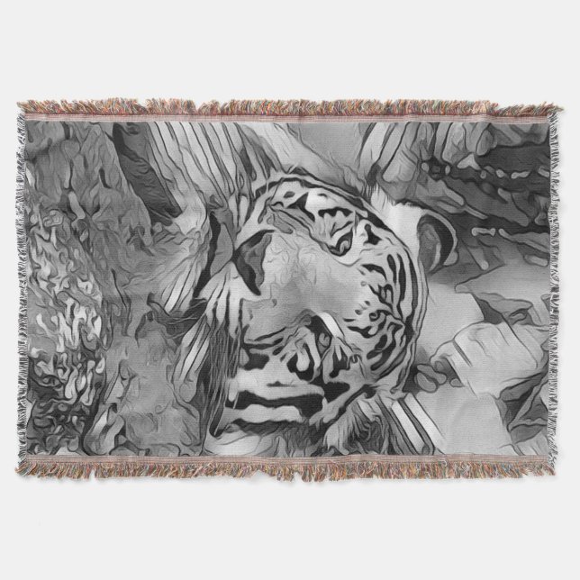 Couverture AnimalArtBW_Tiger_002 (Devant)